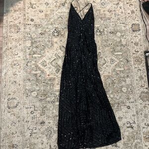 Black Sequence Prom/Wedding Dress